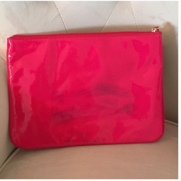 Kate spade pink bridesmaid tumbler + gia pouch nwt - Picture 4 of 7